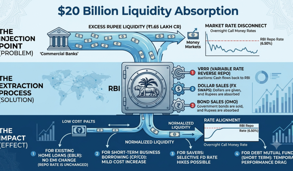 RBI liquidity 2026, RBI latest news, bank liquidity India, surplus liquidity RBI, RBI forex operations