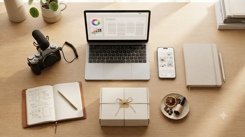 Creator workspace representing multiple Instagram income streams
